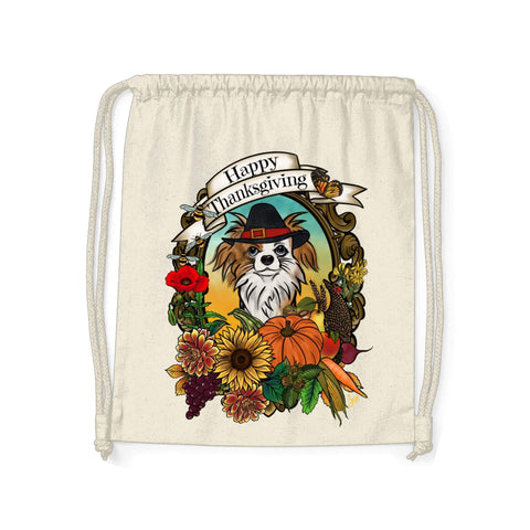 MYTi23 Gymbag Thanksgiving Gymbag Chihuahua Hundeshirt Hundefans