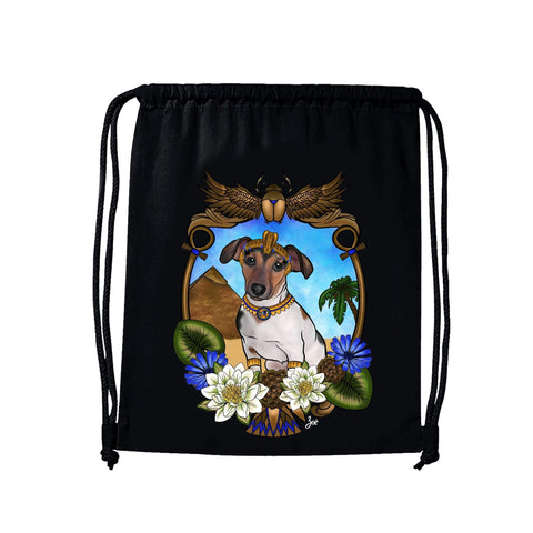 MYTi23 - Pets Heads Philosophy Gymbag Ägypten Gymbag Jack Russel Hundeshirt Hundefans