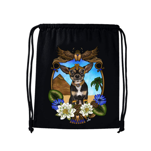 MYTi23 - Pets Heads Philosophy Gymbag Ägypten Gymbag Kurzhaar Chihuahua Hundeshirt Hundefans