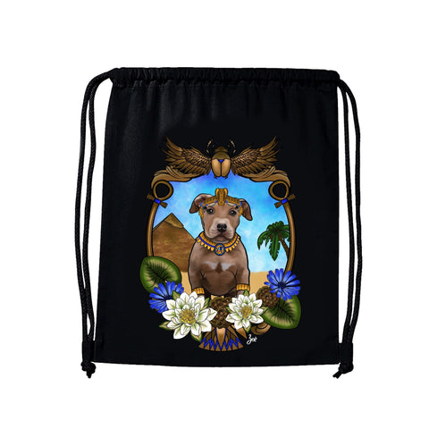 MYTi23 - Pets Heads Philosophy Gymbag Ägypten Gymbag Pitbull Hundeshirt Hundefans