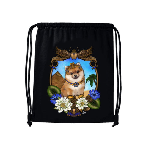 MYTi23 - Pets Heads Philosophy Gymbag Ägypten Gymbag Pommeraner Hundeshirt Hundefans