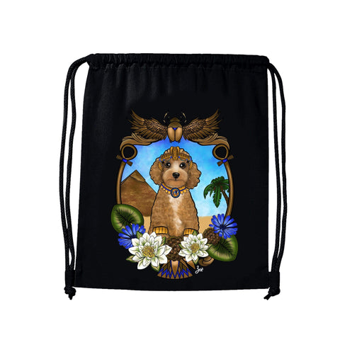 MYTi23 - Pets Heads Philosophy Gymbag Ägypten Gymbag Pudel Hundeshirt Hundefans
