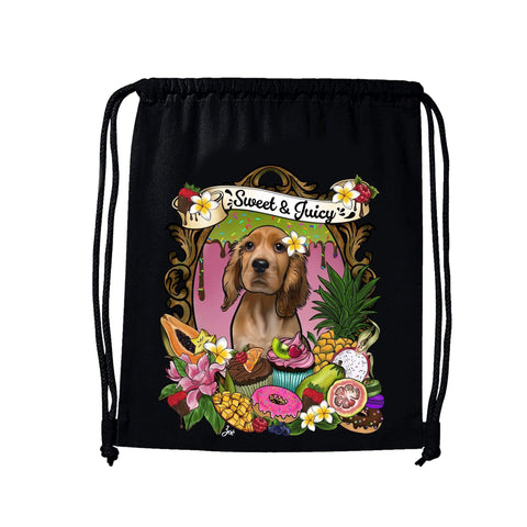 MYTi23 - Pets Heads Philosophy Gymbag Cupcake Gymbag Cocker Hundeshirt Hundefans