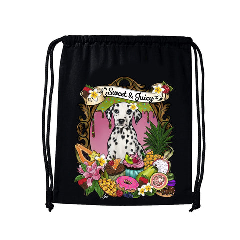 MYTi23 - Pets Heads Philosophy Gymbag Cupcake Gymbag Dalmatiner Hundeshirt Hundefans