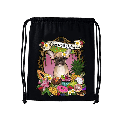 MYTi23 - Pets Heads Philosophy Gymbag Cupcake Gymbag Frenchie Hundeshirt Hundefans
