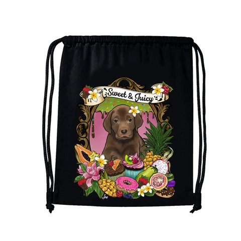 MYTi23 - Pets Heads Philosophy Gymbag Cupcake Gymbag Labrador Hundeshirt Hundefans