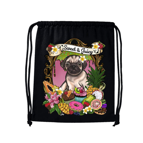 MYTi23 - Pets Heads Philosophy Gymbag Cupcake Gymbag Mops Hundeshirt Hundefans