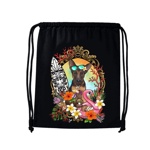 MYTi23 - Pets Heads Philosophy Gymbag Surfer Gymbag Schäferhund Hundeshirt Hundefans