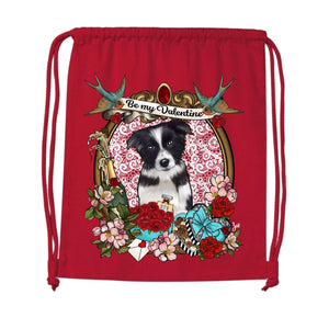 MYTi23 - Pets Heads Philosophy Gymbag Valentine Gymbag Border Collie Hundeshirt Hundefans
