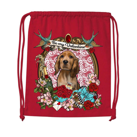 MYTi23 - Pets Heads Philosophy Gymbag Valentine Gymbag Cocker Hundeshirt Hundefans