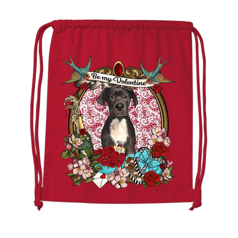 MYTi23 - Pets Heads Philosophy Gymbag Valentine Gymbag Deutsche Dogge Hundeshirt Hundefans