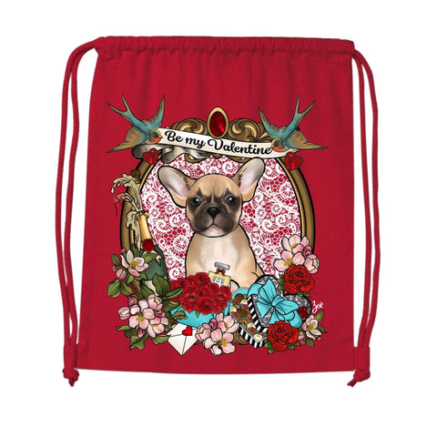 MYTi23 - Pets Heads Philosophy Gymbag Valentine Gymbag Frenchie Hundeshirt Hundefans