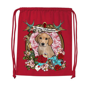 MYTi23 - Pets Heads Philosophy Gymbag Valentine Gymbag Golden Retriever Hundeshirt Hundefans