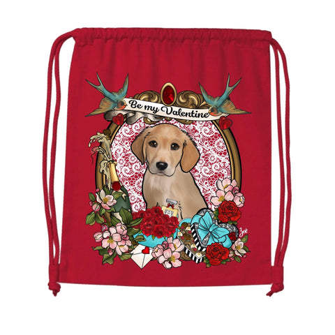 MYTi23 - Pets Heads Philosophy Gymbag Valentine Gymbag Golden Retriever Hundeshirt Hundefans