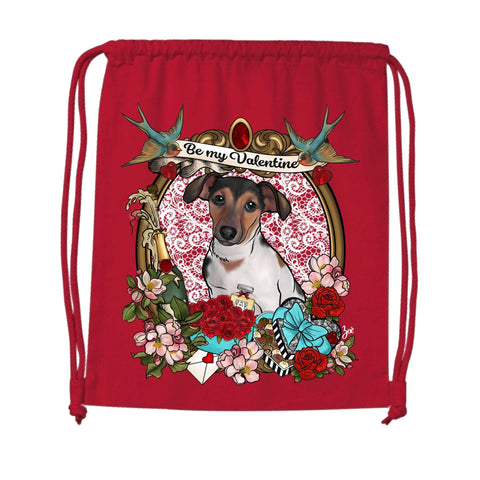 MYTi23 - Pets Heads Philosophy Gymbag Valentine Gymbag Jack Russel Hundeshirt Hundefans