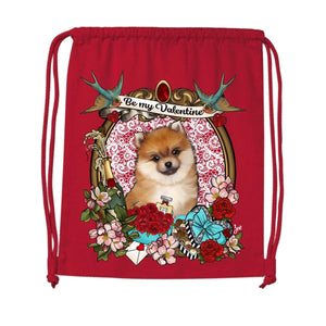 MYTi23 - Pets Heads Philosophy Gymbag Valentine Gymbag Pommeraner Hundeshirt Hundefans
