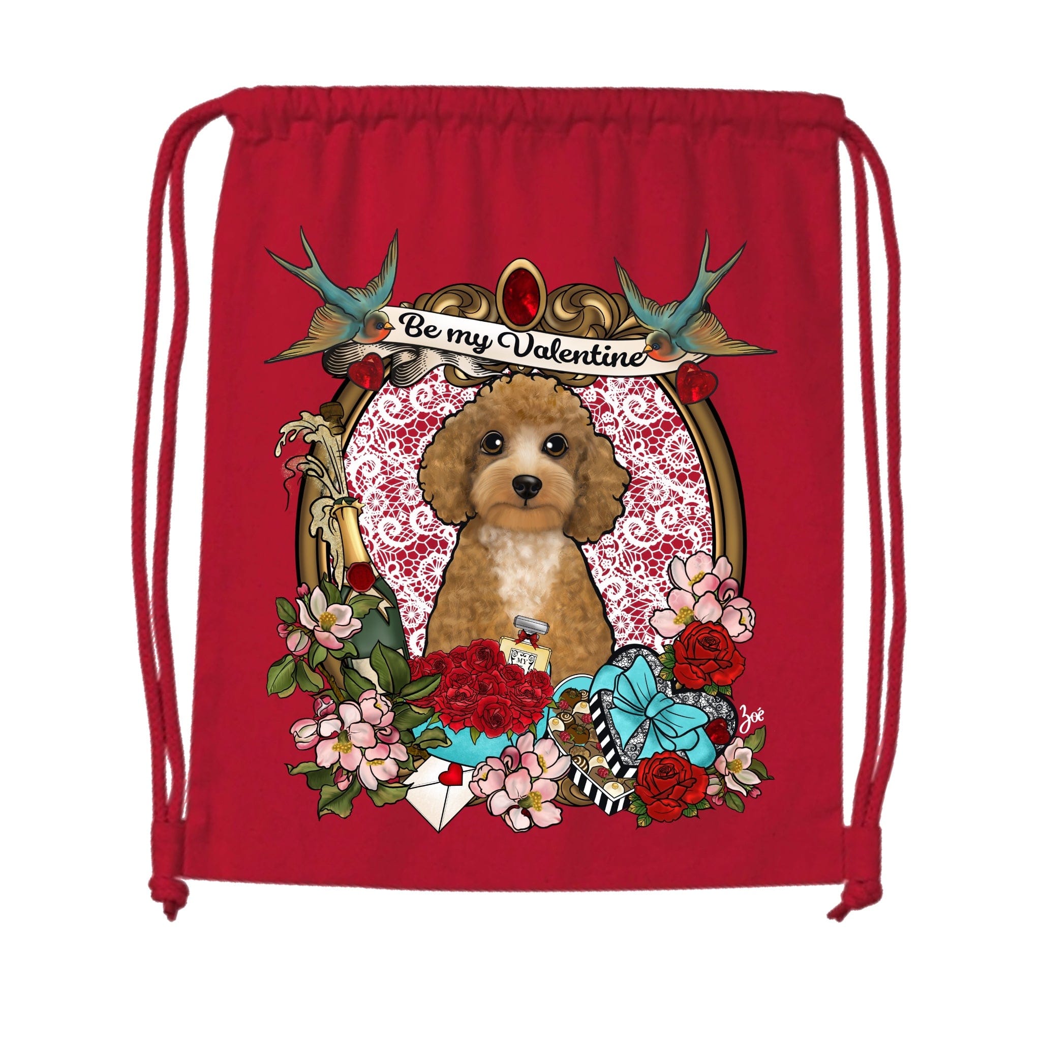 MYTi23 - Pets Heads Philosophy Gymbag Valentine Gymbag Pudel Hundeshirt Hundefans