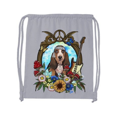 MYTi23 - Pets Heads Philosophy Gymbag Festival Gymbag Basset Hundeshirt Hundefans