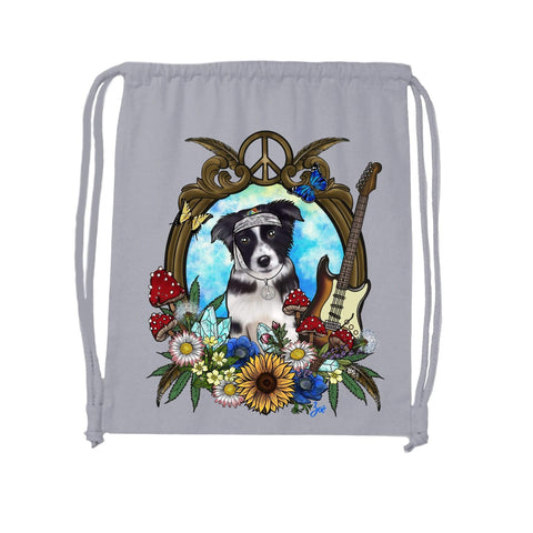 MYTi23 - Pets Heads Philosophy Gymbag Festival Gymbag Border Collie Hundeshirt Hundefans