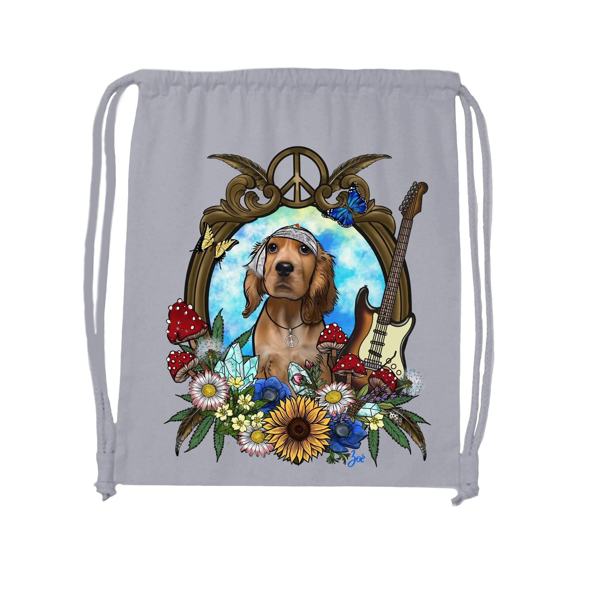MYTi23 - Pets Heads Philosophy Gymbag Festival Gymbag Cocker Hundeshirt Hundefans