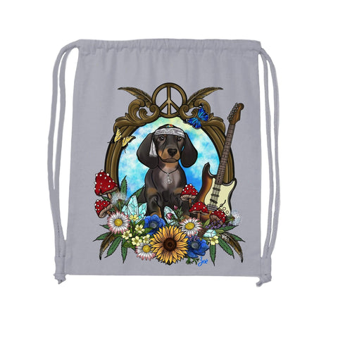 MYTi23 - Pets Heads Philosophy Gymbag Festival Gymbag Dackel Hundeshirt Hundefans