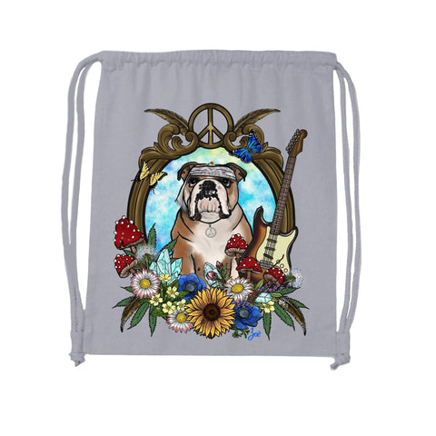 MYTi23 - Pets Heads Philosophy Gymbag Festival Gymbag Englische Bulldogge Hundeshirt Hundefans