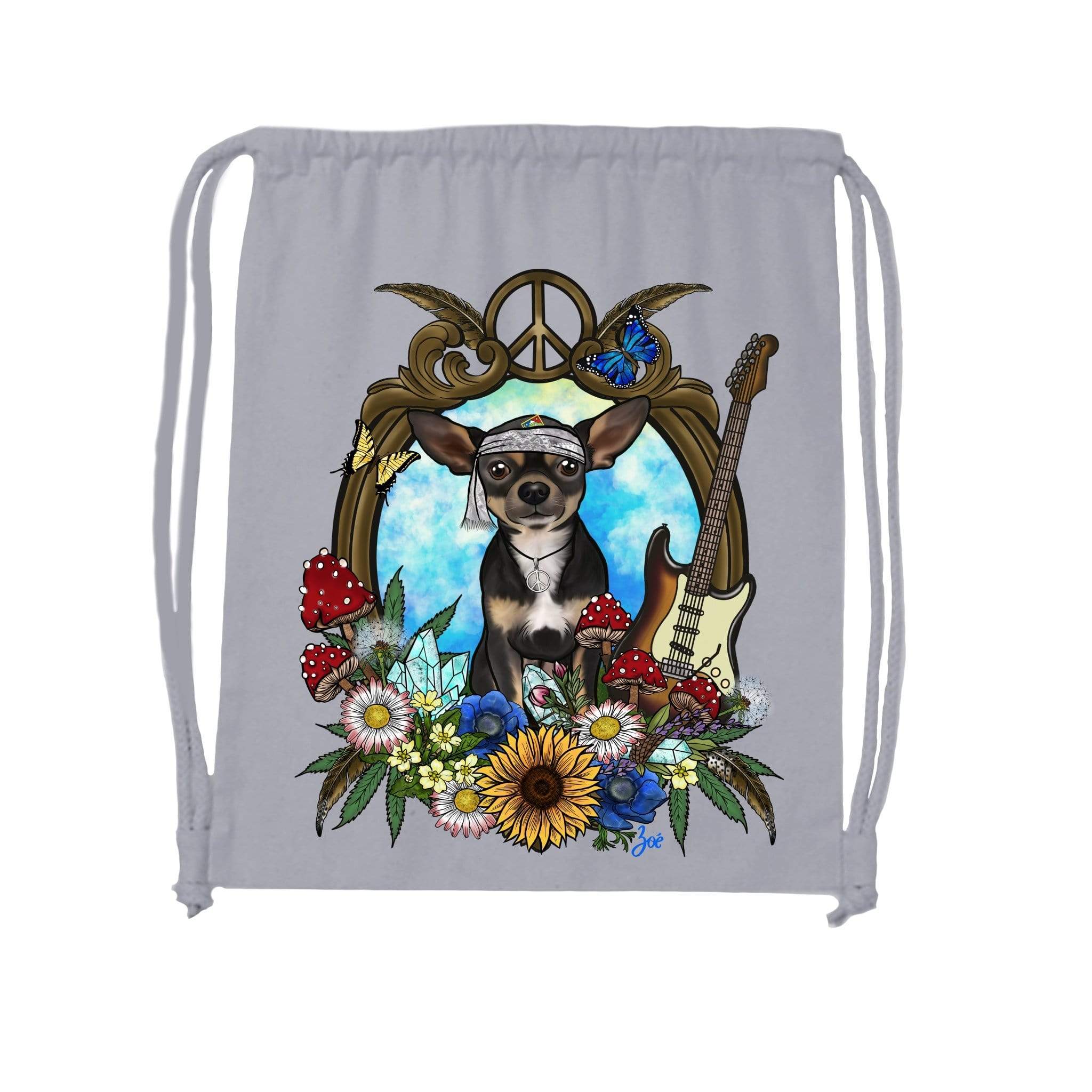 MYTi23 - Pets Heads Philosophy Gymbag Festival Gymbag Kurzhaar Chihuahua Hundeshirt Hundefans