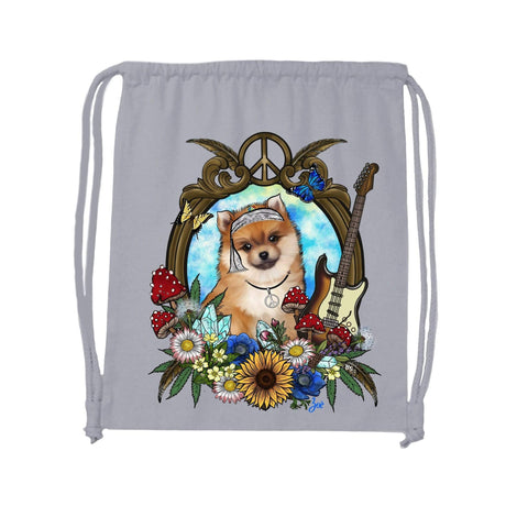 MYTi23 - Pets Heads Philosophy Gymbag Festival Gymbag Pommeraner Hundeshirt Hundefans