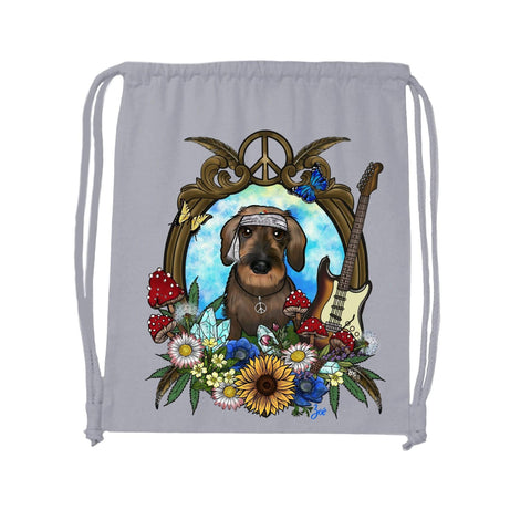 MYTi23 - Pets Heads Philosophy Gymbag Festival Gymbag Rauhaardackel Hundeshirt Hundefans