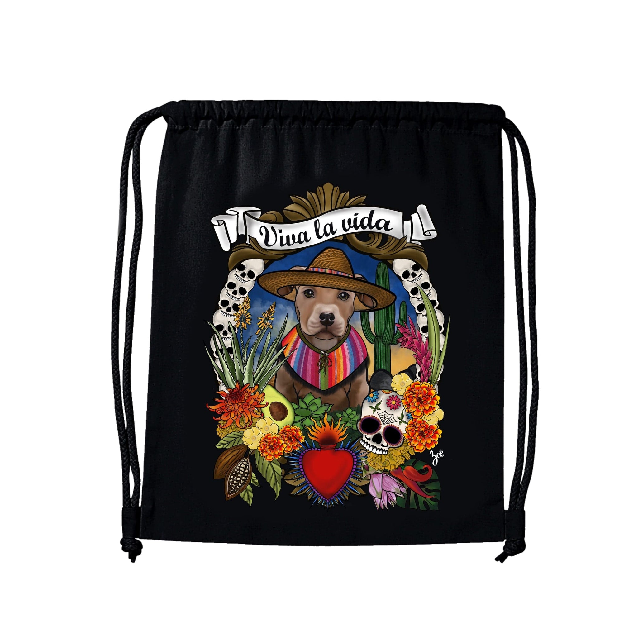 MYTi23 - Pets Heads Philosophy Gymbag Mexico Gymbag Pitbull Hundeshirt Hundefans