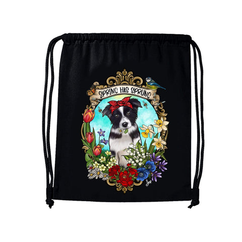 MYTi23 - Pets Heads Philosophy Gymbag Spring Gymbag Border Collie Hundeshirt Hundefans