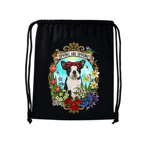MYTi23 - Pets Heads Philosophy Gymbag Spring Gymbag Boston Terrier Hundeshirt Hundefans