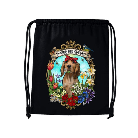 MYTi23 - Pets Heads Philosophy Gymbag Spring Gymbag Cocker Hundeshirt Hundefans