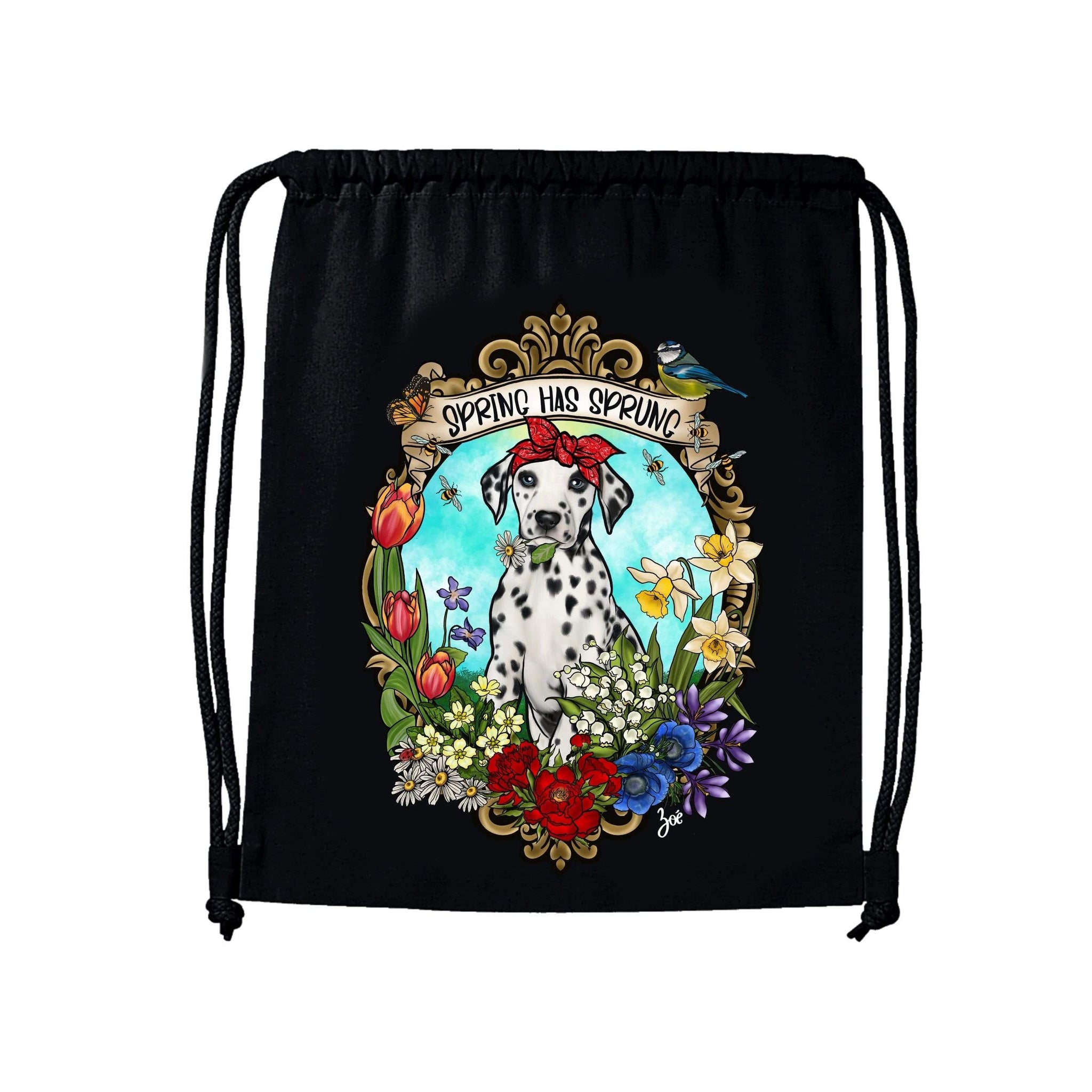 MYTi23 - Pets Heads Philosophy Gymbag Spring Gymbag Dalmatiner Hundeshirt Hundefans