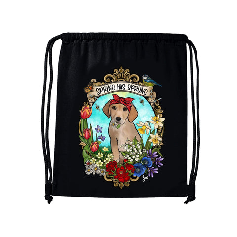 MYTi23 - Pets Heads Philosophy Gymbag Spring Gymbag Golden Retriever Hundeshirt Hundefans