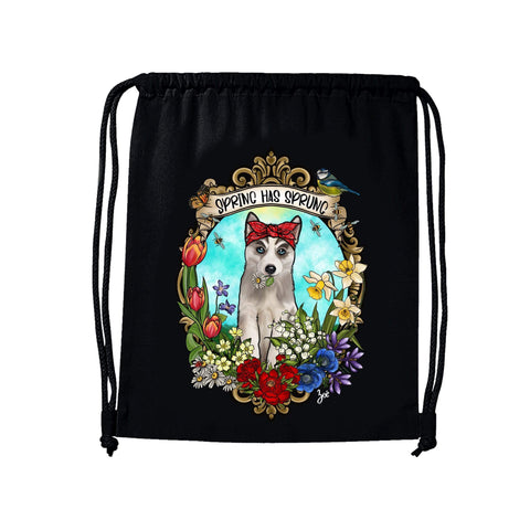 MYTi23 - Pets Heads Philosophy Gymbag Spring Gymbag Husky Hundeshirt Hundefans