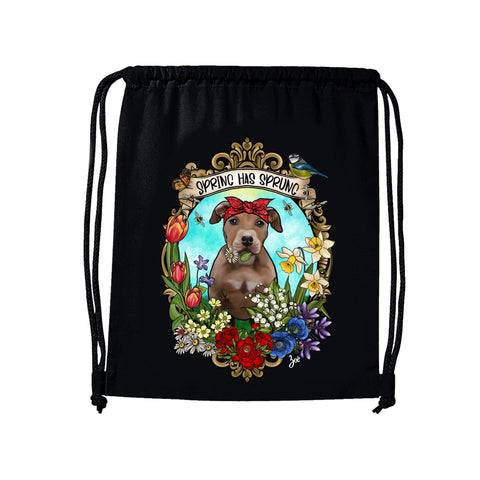MYTi23 - Pets Heads Philosophy Gymbag Spring Gymbag Pitbull Hundeshirt Hundefans
