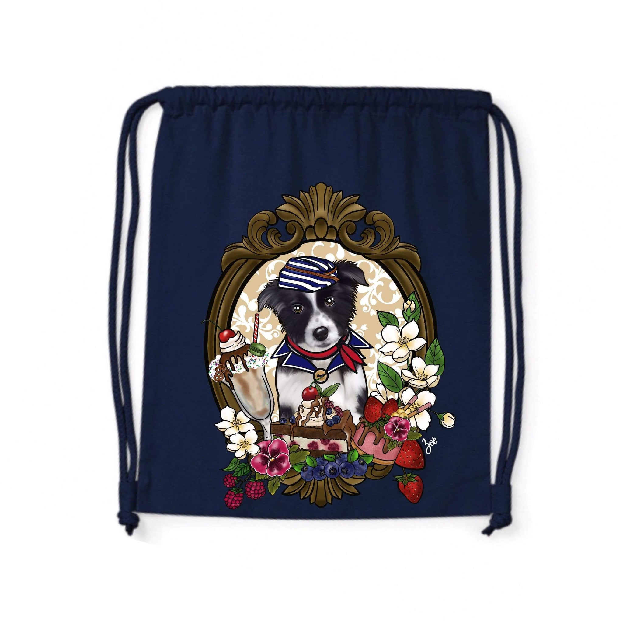 MYTi23 - Pets Heads Philosophy Gymbag Sundae Gymbag Border Collie Hundeshirt Hundefans