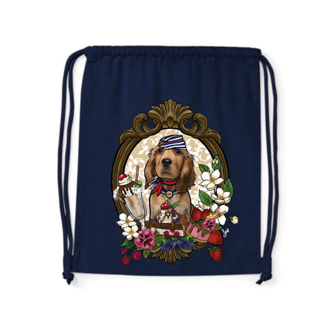 MYTi23 - Pets Heads Philosophy Gymbag Sundae Gymbag Cocker Hundeshirt Hundefans