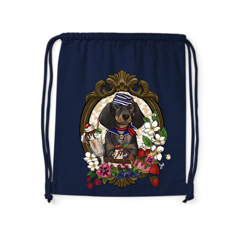 MYTi23 - Pets Heads Philosophy Gymbag Sundae Gymbag Dackel Hundeshirt Hundefans