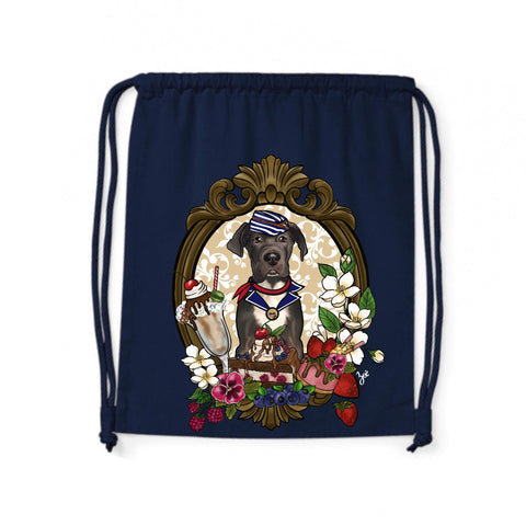 MYTi23 - Pets Heads Philosophy Gymbag Sundae Gymbag Deutsche Dogge Hundeshirt Hundefans