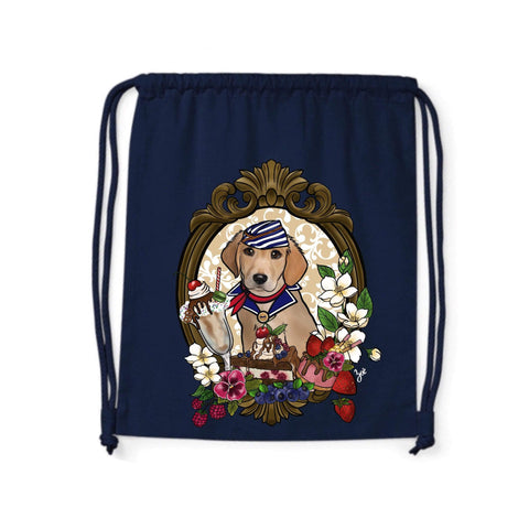 MYTi23 - Pets Heads Philosophy Gymbag Sundae Gymbag Golden Retriever Hundeshirt Hundefans
