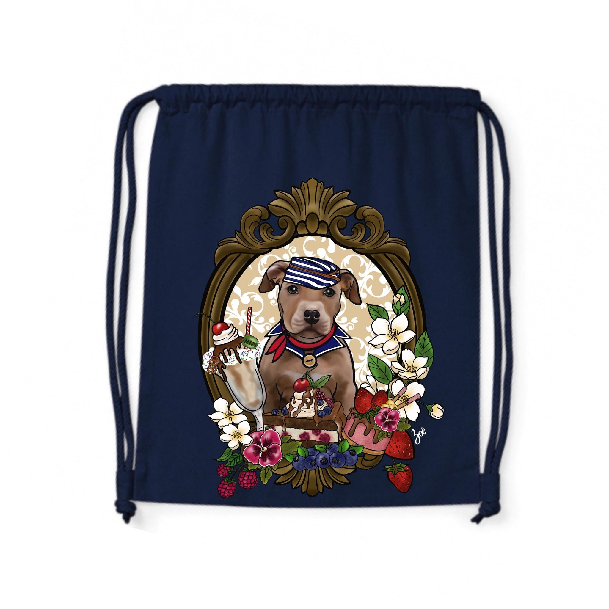 MYTi23 - Pets Heads Philosophy Gymbag Sundae Gymbag Pitbull Hundeshirt Hundefans