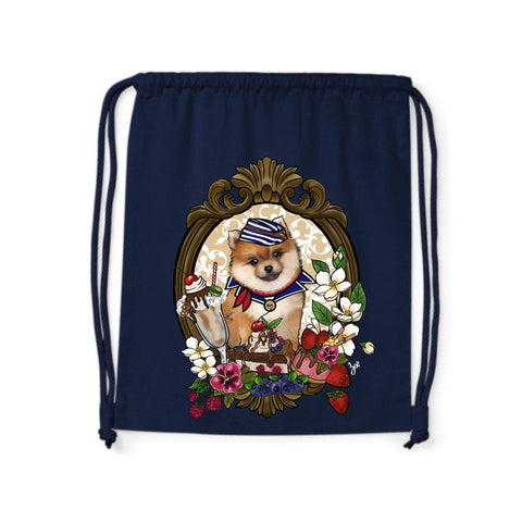 MYTi23 - Pets Heads Philosophy Gymbag Sundae Gymbag Pommeraner Hundeshirt Hundefans