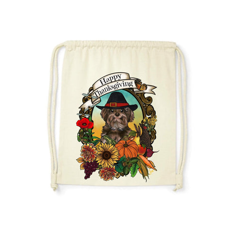 MYTi23 - Pets Heads Philosophy Gymbag Thanksgiving Gymbag Bolonka Hundeshirt Hundefans