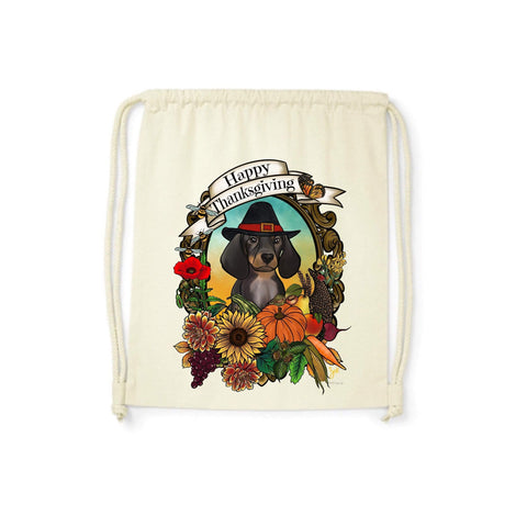 MYTi23 - Pets Heads Philosophy Gymbag Thanksgiving Gymbag Dackel Hundeshirt Hundefans
