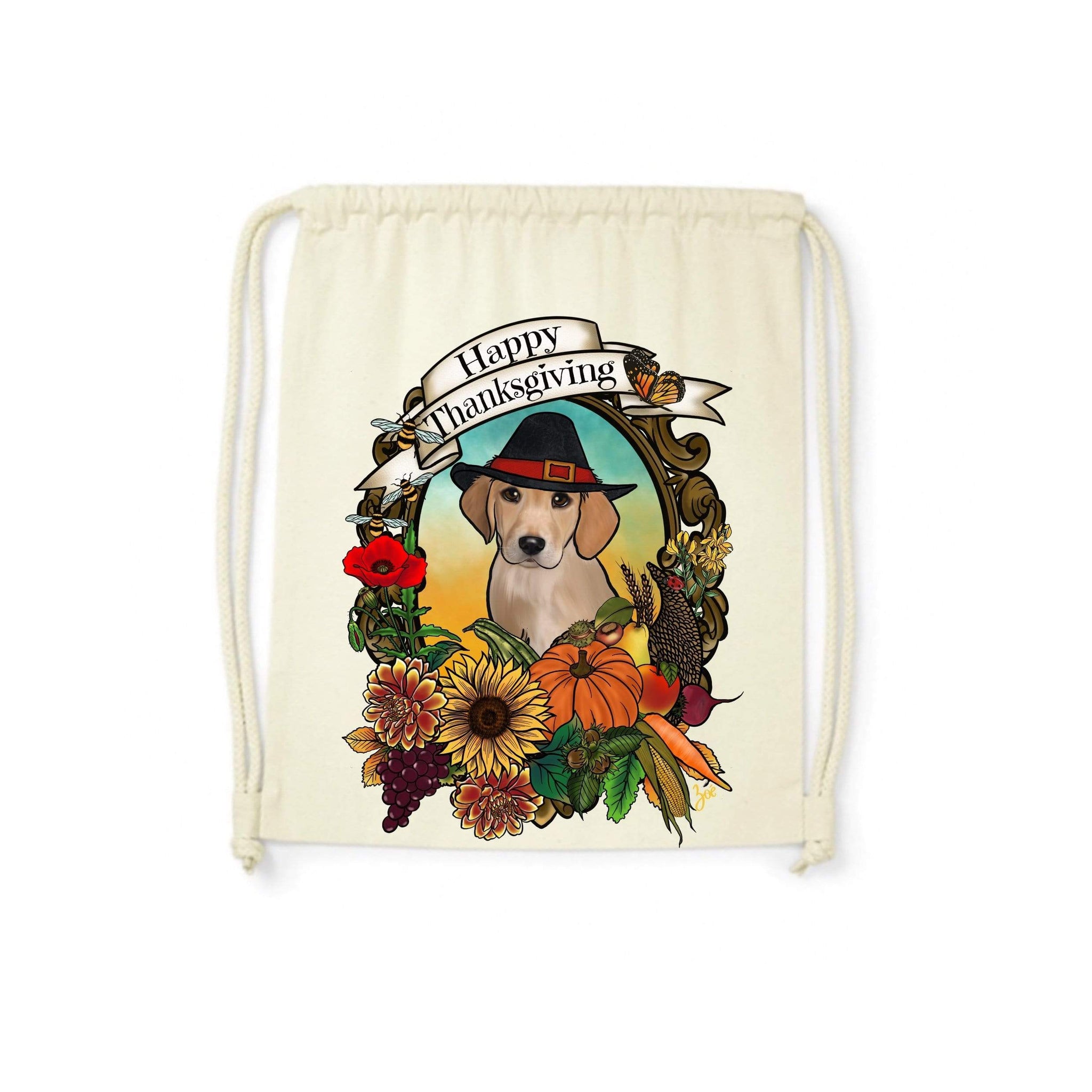 MYTi23 - Pets Heads Philosophy Gymbag Thanksgiving Gymbag Golden Retriever Hundeshirt Hundefans