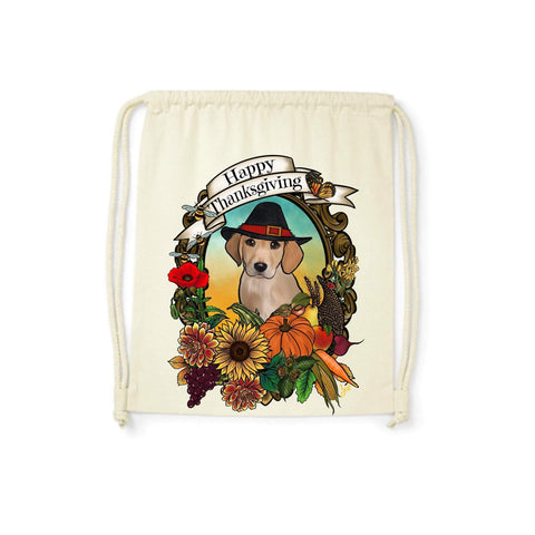 MYTi23 - Pets Heads Philosophy Gymbag Thanksgiving Gymbag Golden Retriever Hundeshirt Hundefans