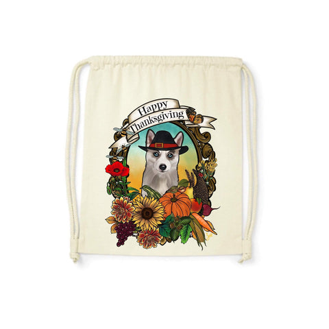 MYTi23 - Pets Heads Philosophy Gymbag Thanksgiving Gymbag Husky Hundeshirt Hundefans