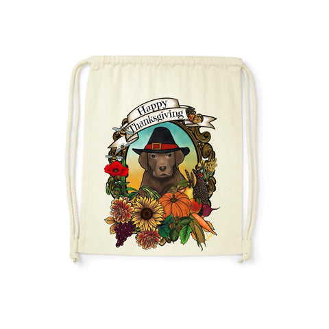 MYTi23 - Pets Heads Philosophy Gymbag Thanksgiving Gymbag Labrador Hundeshirt Hundefans